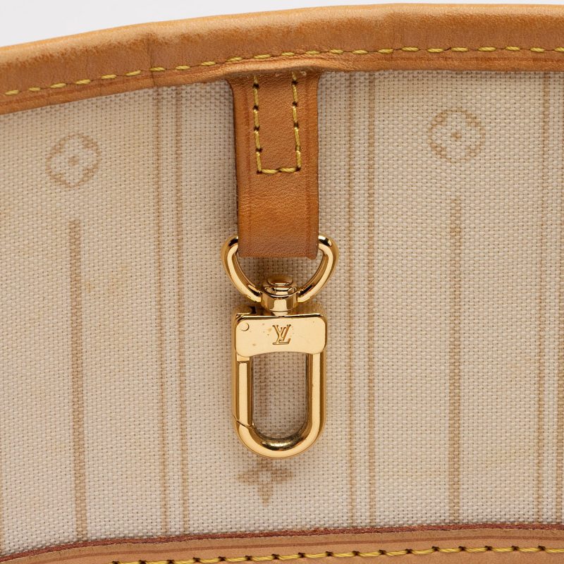 Louis Vuitton Damier Azur Neverfull MM Tote (76IDSl) - Image 10