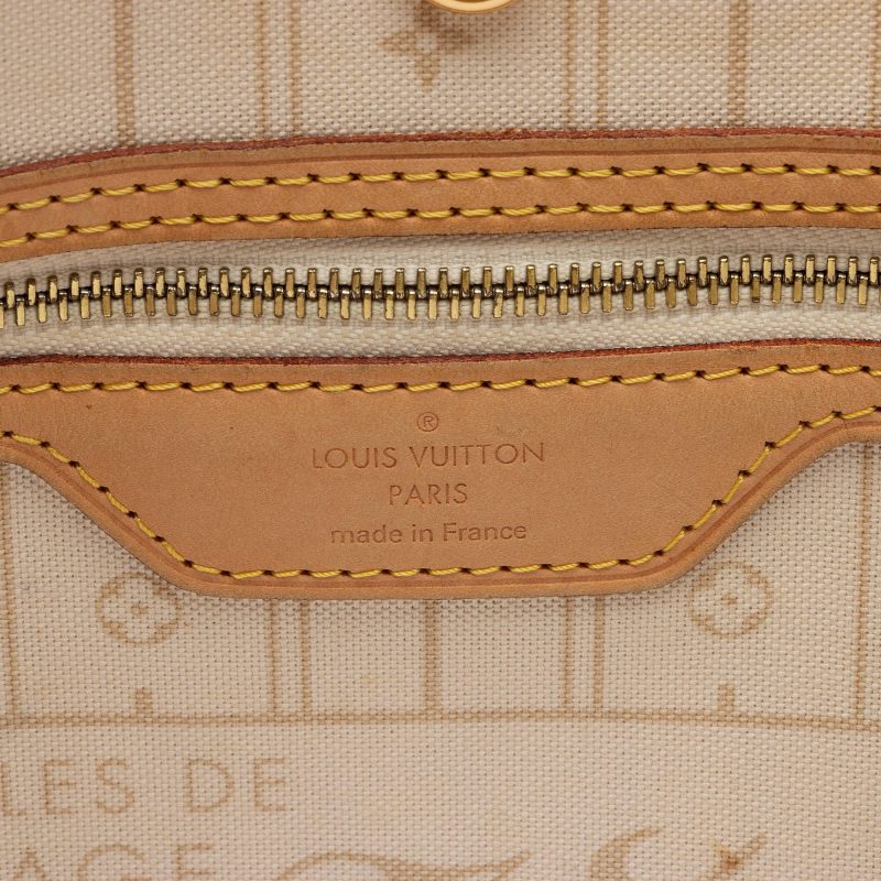 Louis Vuitton Damier Azur Neverfull MM Tote (76IDSl) - Image 8