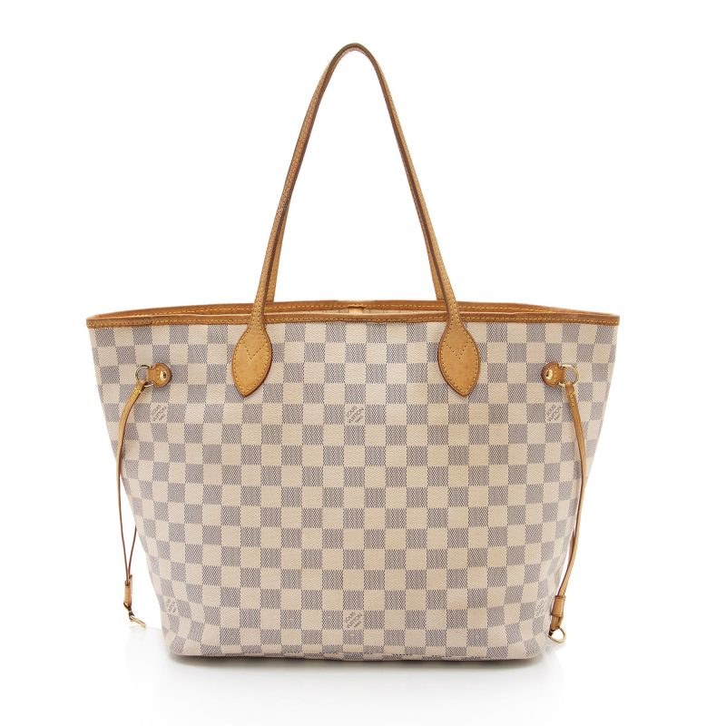 Louis Vuitton Damier Azur Neverfull MM Tote (ZJ7yDe) - Image 3