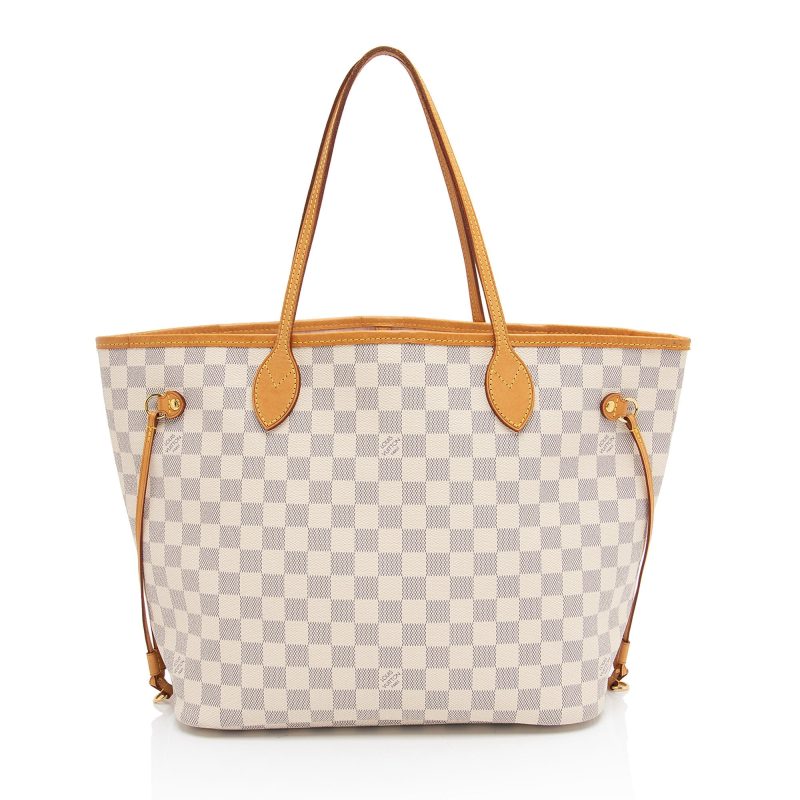 Louis Vuitton Damier Azur Neverfull MM Tote (ngg35q)