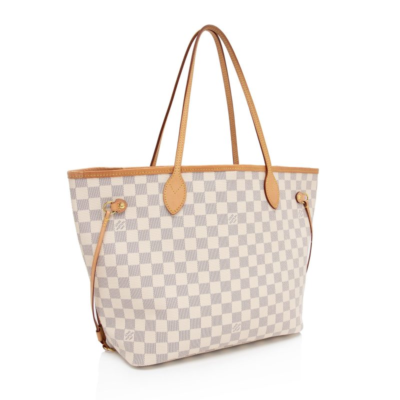 Louis Vuitton Damier Azur Neverfull MM Tote (DBwAn9) - Image 2