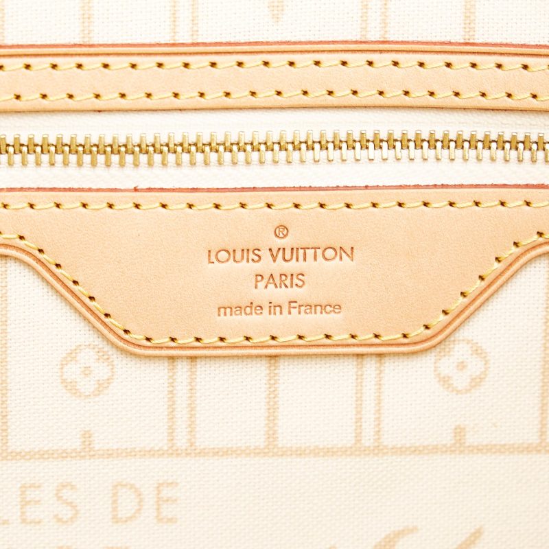 Louis Vuitton Damier Azur Neverfull MM (36625) - Image 7
