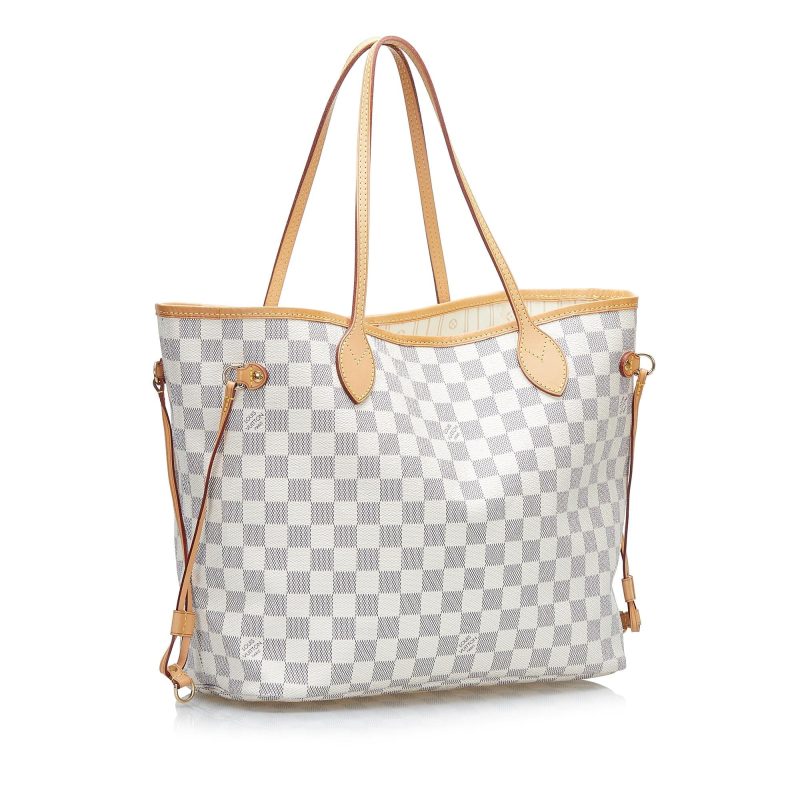 Louis Vuitton Damier Azur Neverfull MM (36625) - Image 2