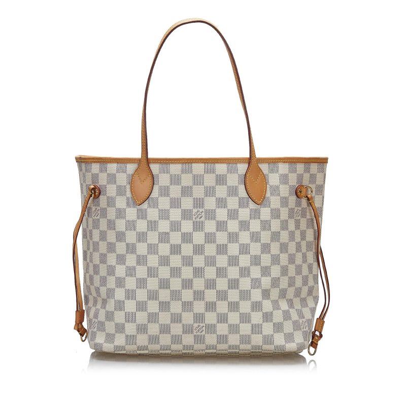 Louis Vuitton Damier Azur Neverfull MM (37164) - Image 3