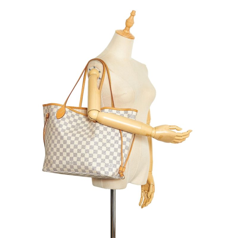 Louis Vuitton Damier Azur Neverfull MM (KwA5Hn) - Image 5
