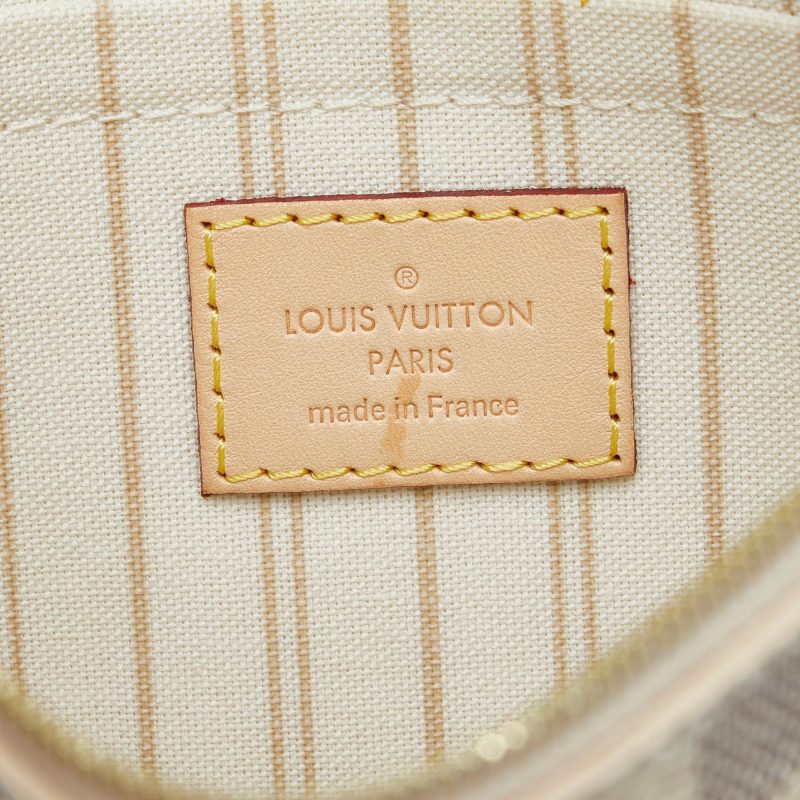 Louis Vuitton Damier Azur Neverfull MM (w7NQj3) - Image 9