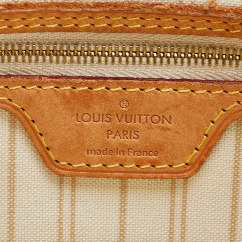 Louis Vuitton Damier Azur Neverfull MM (pQ1EGp) - Image 8