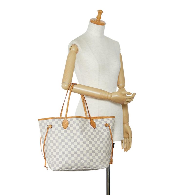 Louis Vuitton Damier Azur Neverfull MM (BDa1KX) - Image 5
