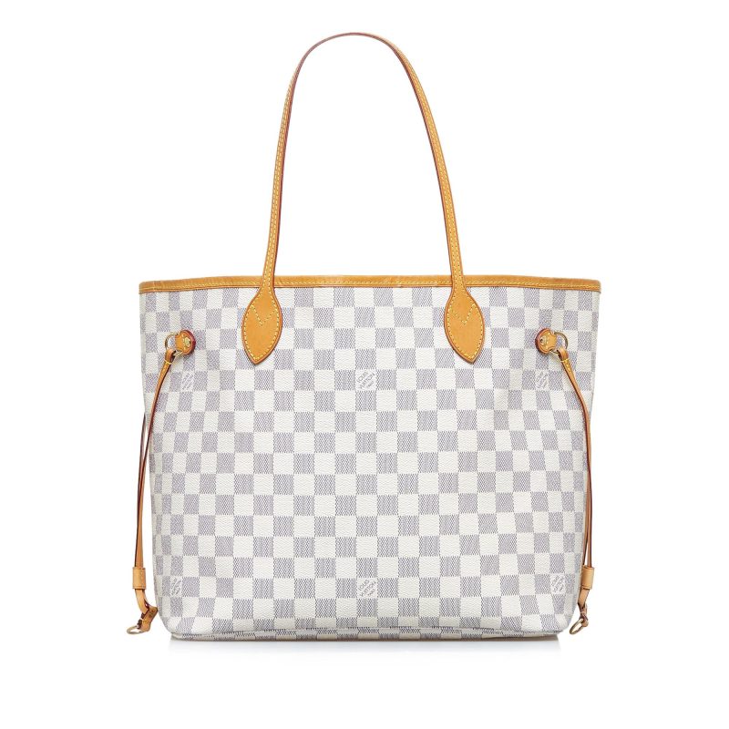 Louis Vuitton Damier Azur Neverfull MM (QmqcHY)
