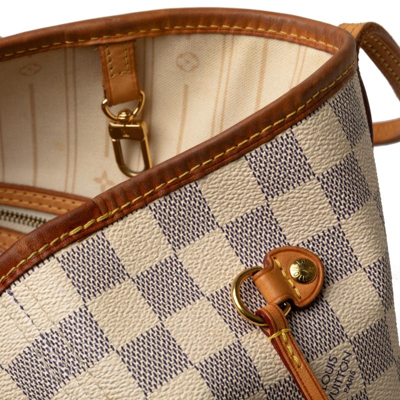 Louis Vuitton Damier Azur Neverfull MM (DI8exI) - Image 10