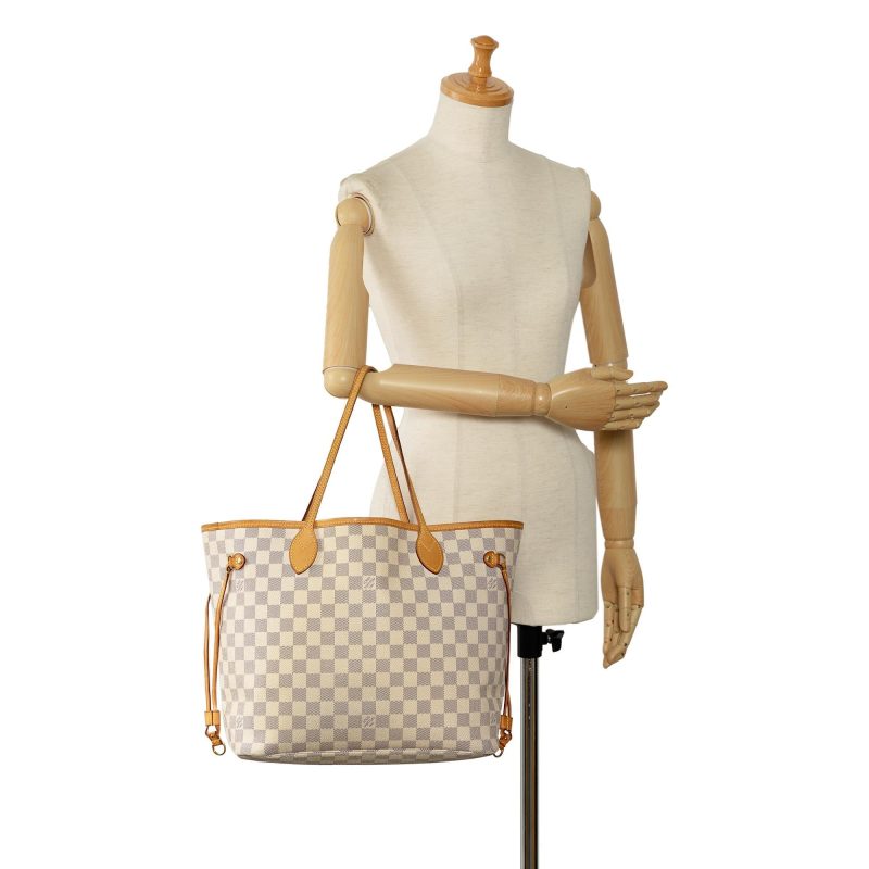 Louis Vuitton Damier Azur Neverfull MM (Vx9Ndf) - Image 5