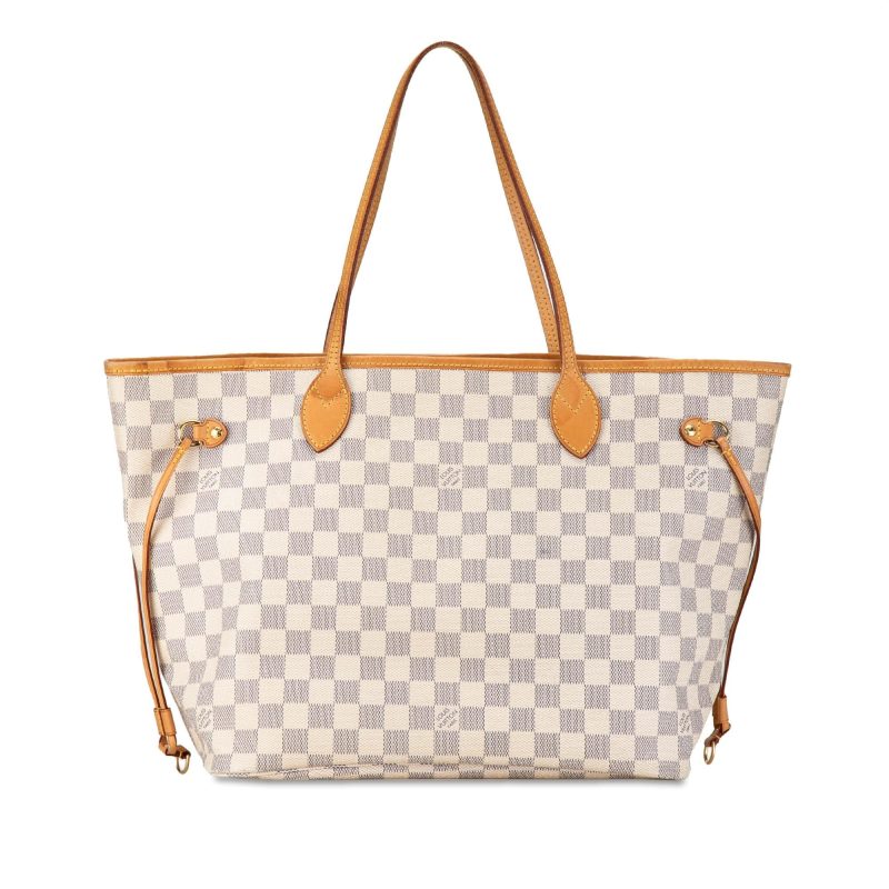 Louis Vuitton Damier Azur Neverfull MM (J9aUiP) - Image 3