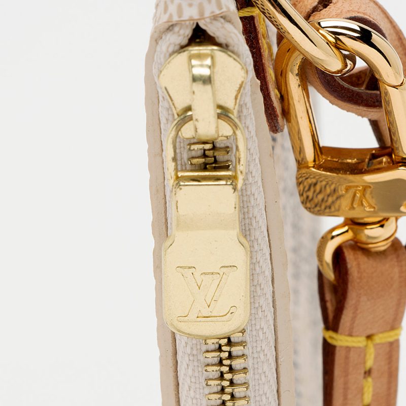 Louis Vuitton Damier Azur Neverfull PM Pochette (19112) - Image 7