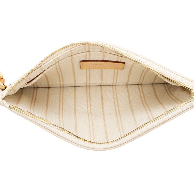 Louis Vuitton Damier Azur Neverfull PM Pochette (19112) - Image 5