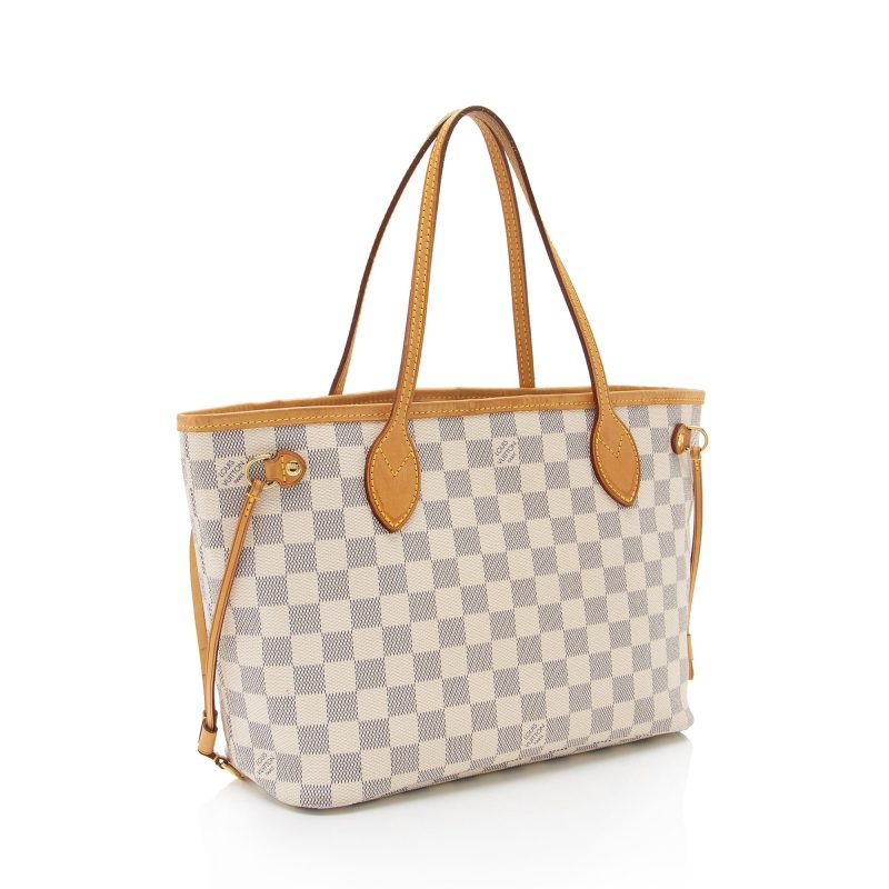Louis Vuitton Damier Azur Neverfull PM Tote (J4KzAC) - Image 2