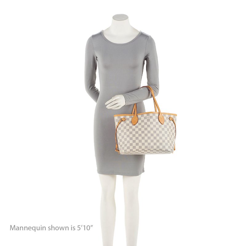 Louis Vuitton Damier Azur Neverfull PM Tote (DxgmLJ) - Image 5