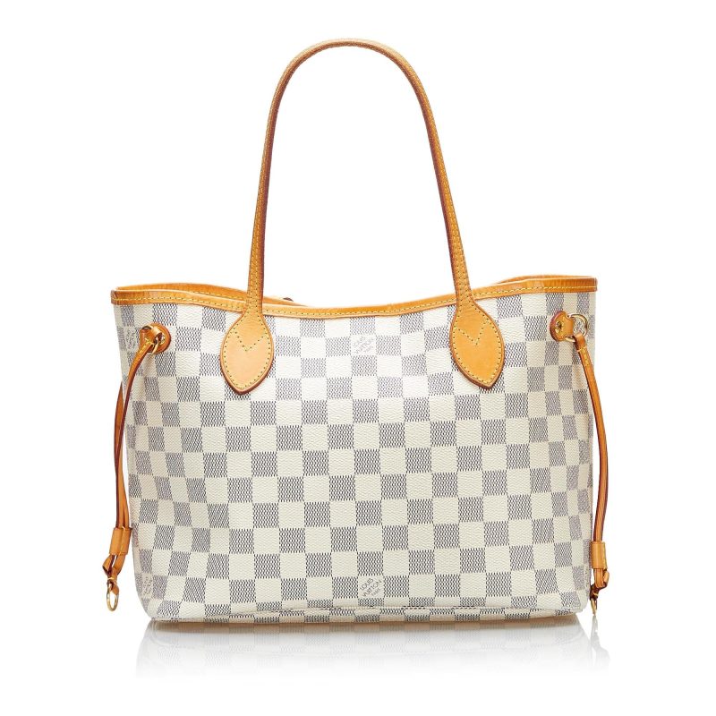Louis Vuitton Damier Azur Neverfull PM 36374) - Image 3