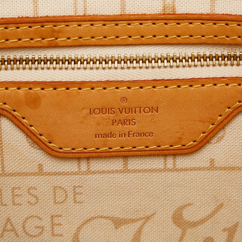 Louis Vuitton Damier Azur Neverfull PM 36374) - Image 8