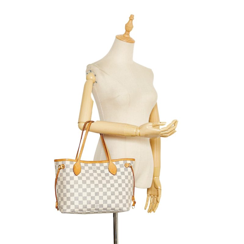 Louis Vuitton Damier Azur Neverfull PM 36374) - Image 5