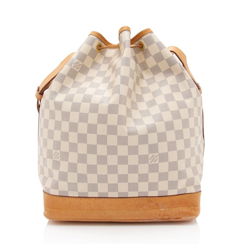 Louis Vuitton Damier Azur Noe Shoulder Bag (ICAM1a) - Image 3