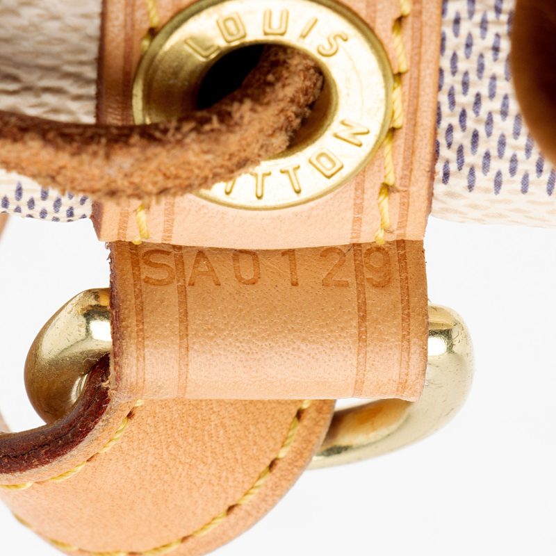 Louis Vuitton Damier Azur Noe Shoulder Bag (ICAM1a) - Image 6