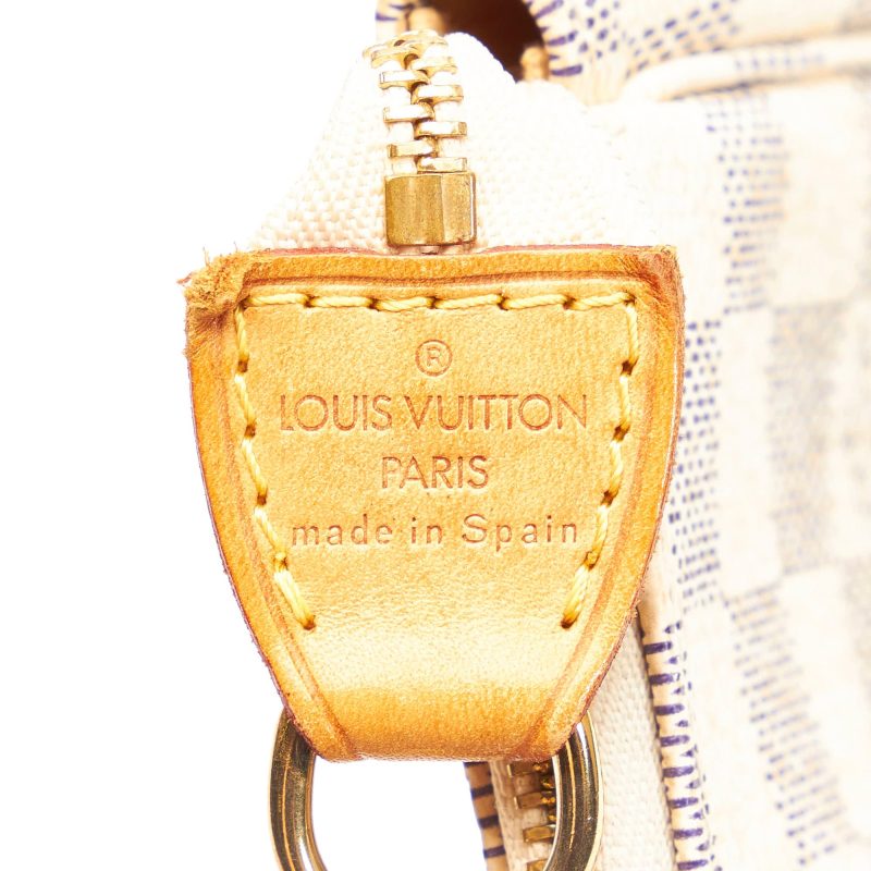 Louis Vuitton Damier Azur Pochette Accessoires (33721) - Image 7