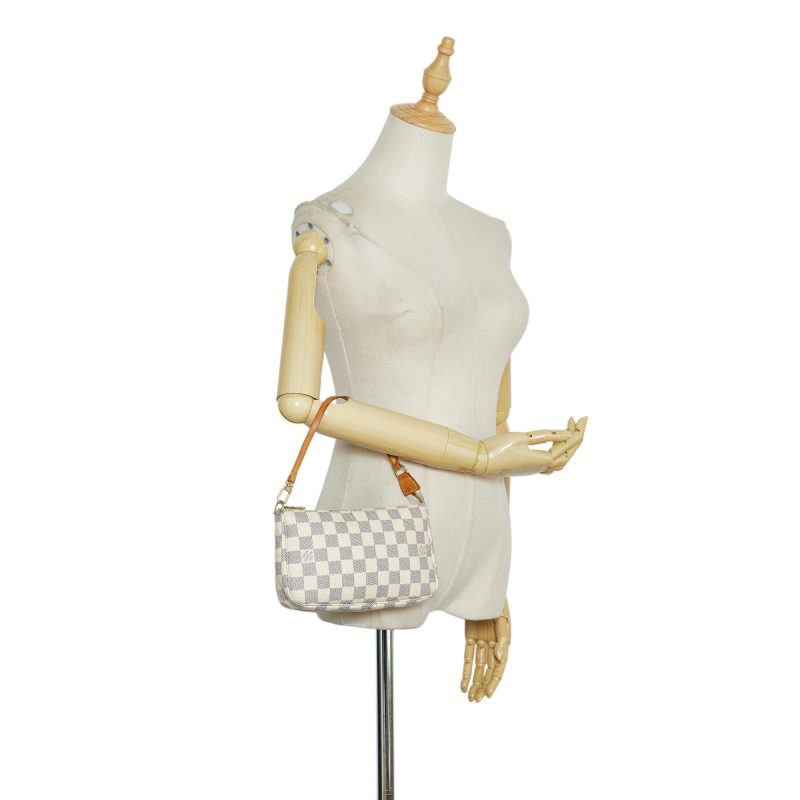 Louis Vuitton Damier Azur Pochette Accessoires (YE0zGy) - Image 5