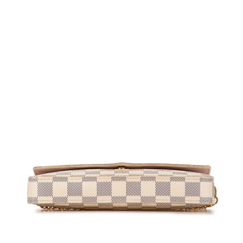 Louis Vuitton Damier Azur Pochette Felicie (CbasaV) - Image 4