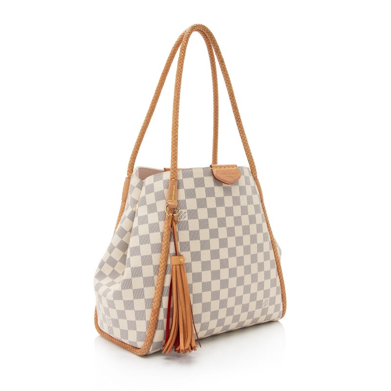 Louis Vuitton Damier Azur Propriano Tote (Vv8MQq) - Image 2