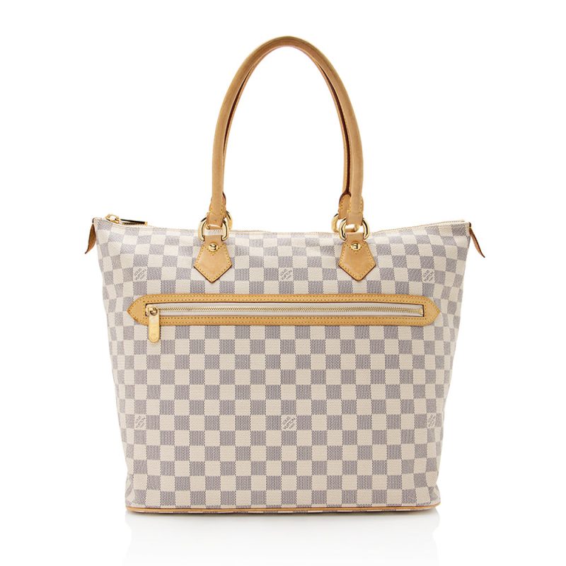 Louis Vuitton Damier Azur Saleya GM Tote (19414)
