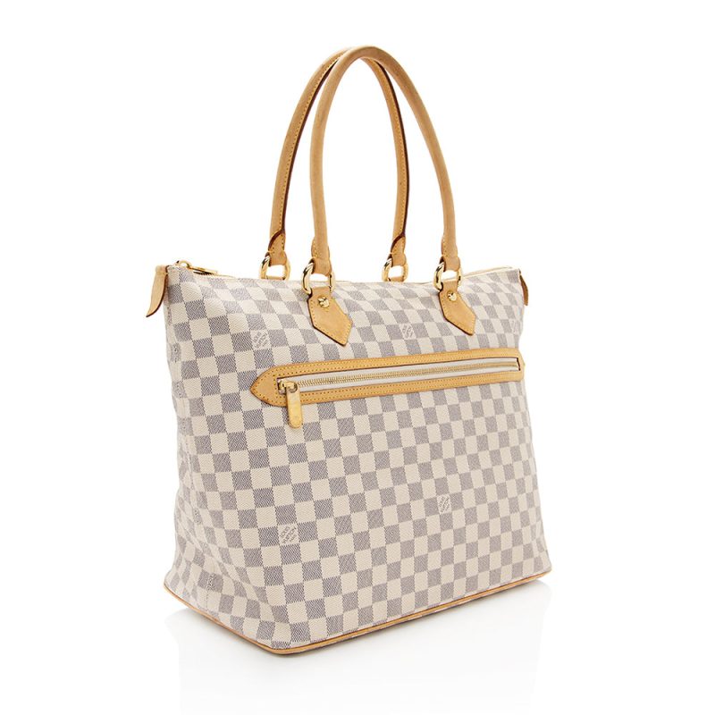 Louis Vuitton Damier Azur Saleya GM Tote (19414) - Image 2