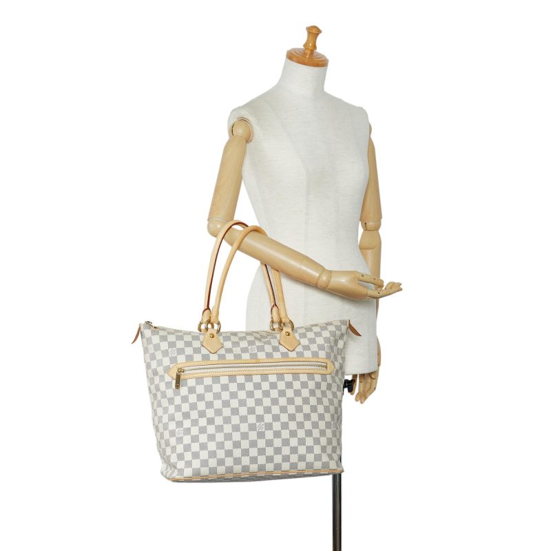 Louis Vuitton Damier Azur Saleya GM (Dma6qh) - Image 5