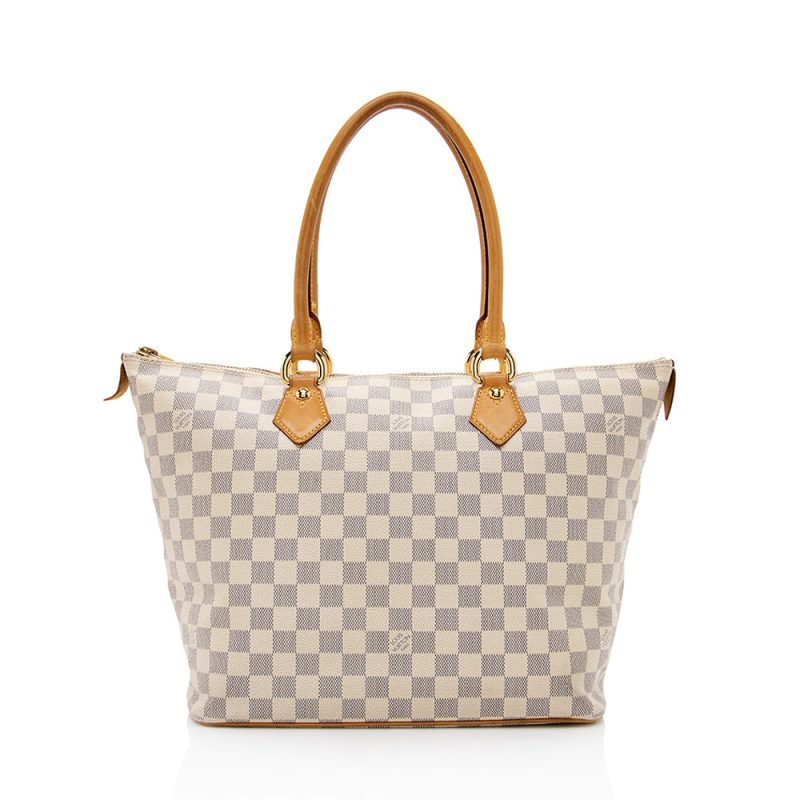 Louis Vuitton Damier Azur Saleya MM Tote (18131)