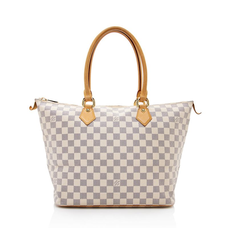 Louis Vuitton Damier Azur Saleya MM Tote (18132)
