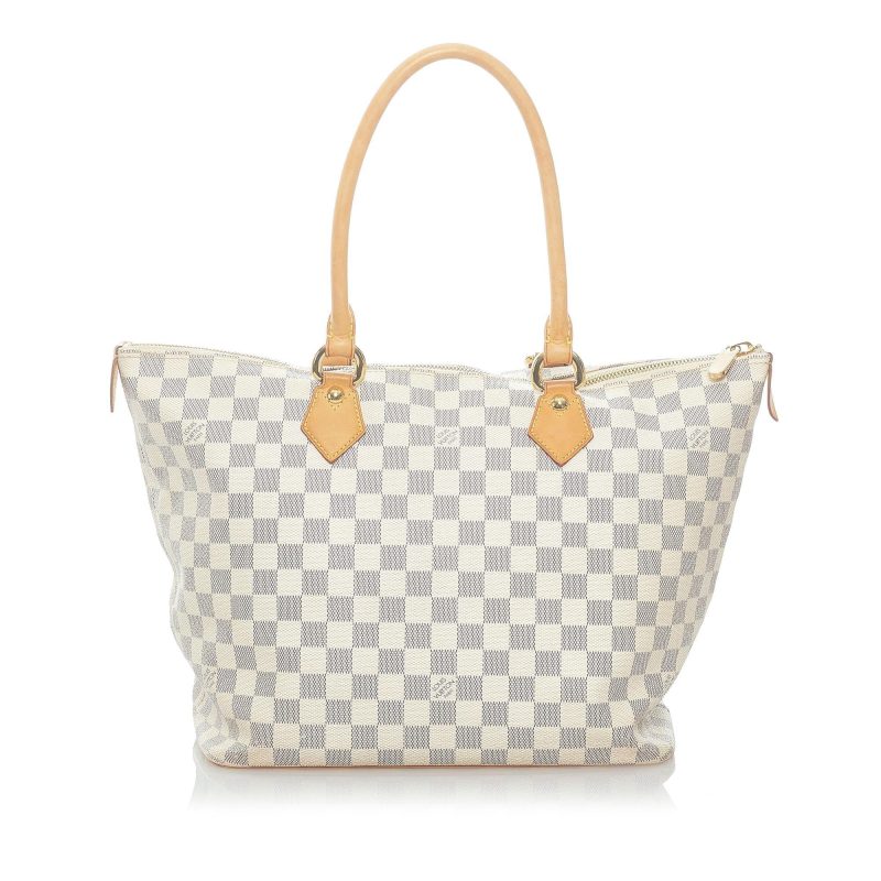 Louis Vuitton Damier Azur Saleya MM (34791) - Image 3