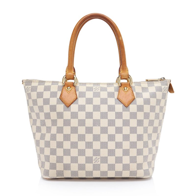 Louis Vuitton Damier Azur Saleya PM Tote - FINAL SALE (6lMBDG) - Image 3