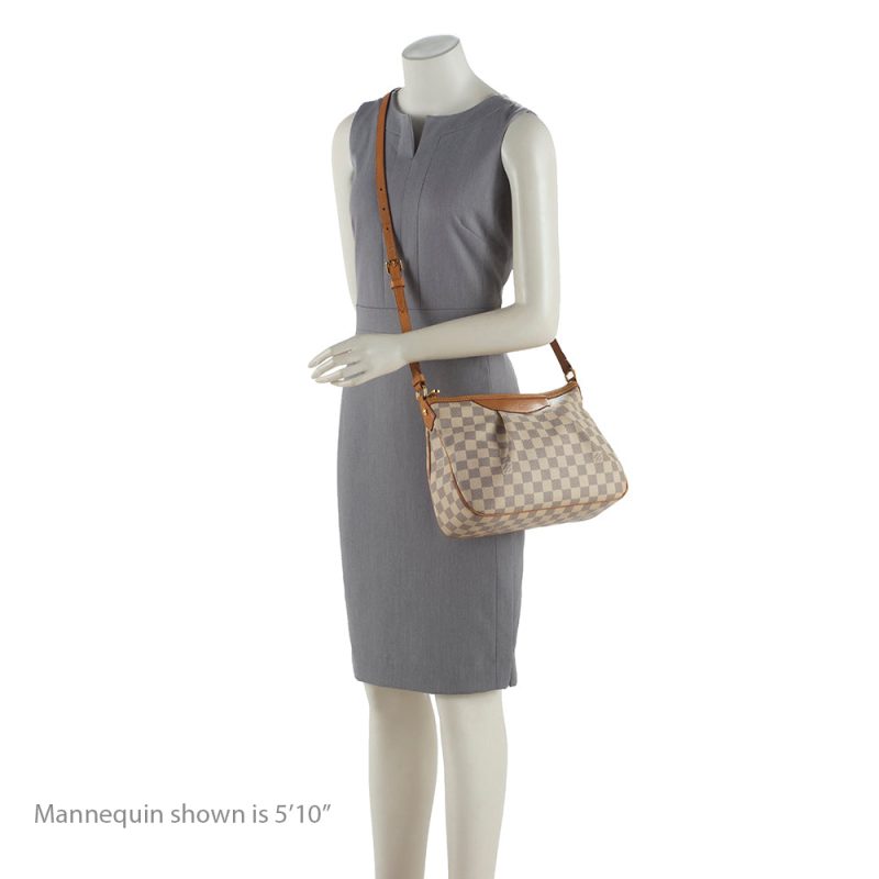 Louis Vuitton Damier Azur Siracusa PM Shoulder Bag (18912) - Image 5
