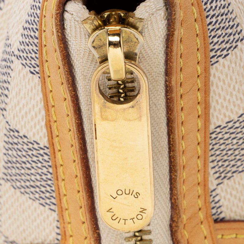 Louis Vuitton Damier Azur Siracusa PM Shoulder Bag (22193) - Image 10