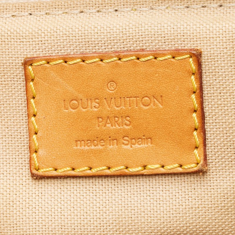 Louis Vuitton Damier Azur Siracusa PM Shoulder Bag (22193) - Image 8