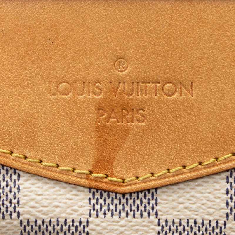 Louis Vuitton Damier Azur Siracusa PM Shoulder Bag (22193) - Image 9
