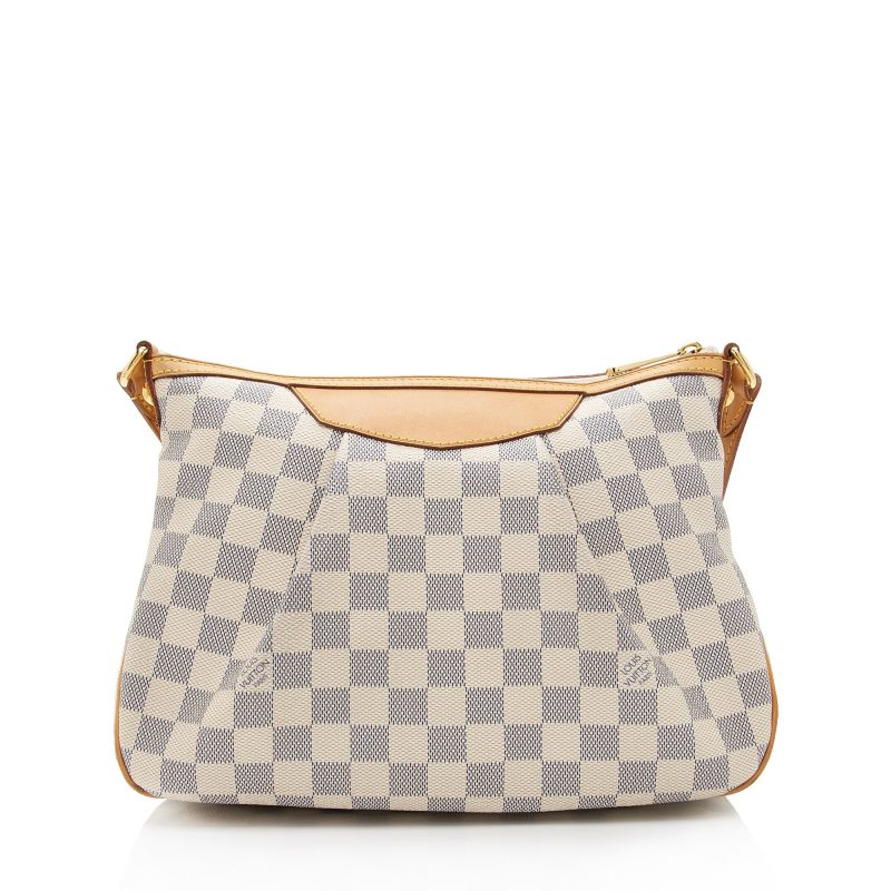 Louis Vuitton Damier Azur Siracusa PM Shoulder Bag (JlsstH) - Image 3