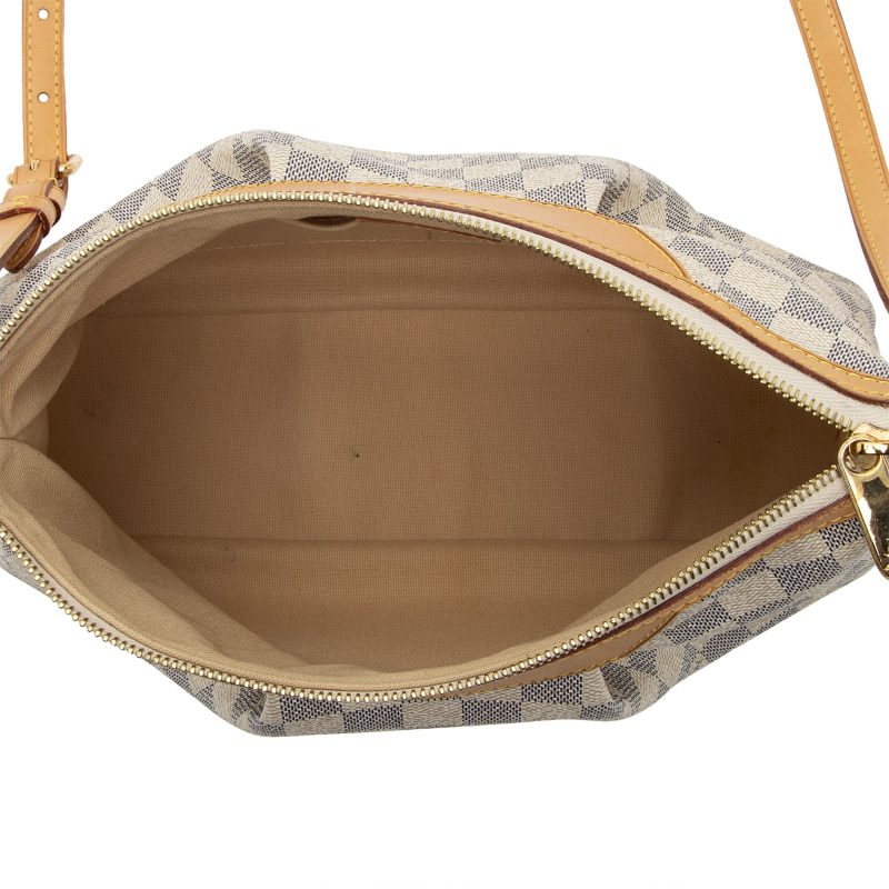 Louis Vuitton Damier Azur Siracusa PM Shoulder Bag (JlsstH) - Image 7