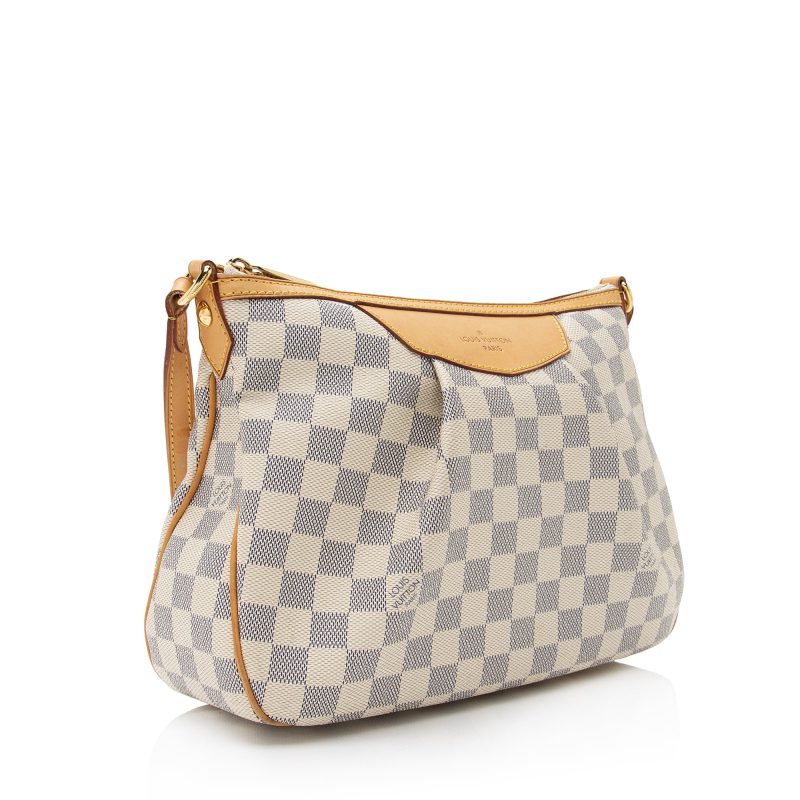 Louis Vuitton Damier Azur Siracusa PM Shoulder Bag (JlsstH) - Image 2