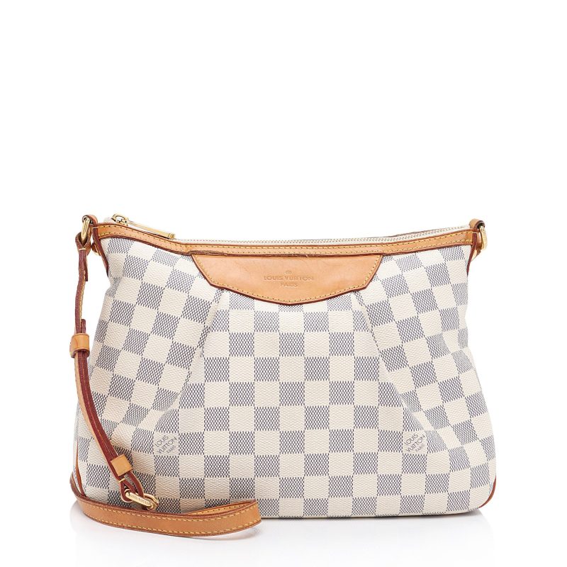 Louis Vuitton Damier Azur Siracusa PM Shoulder Bag (6FtYE4)