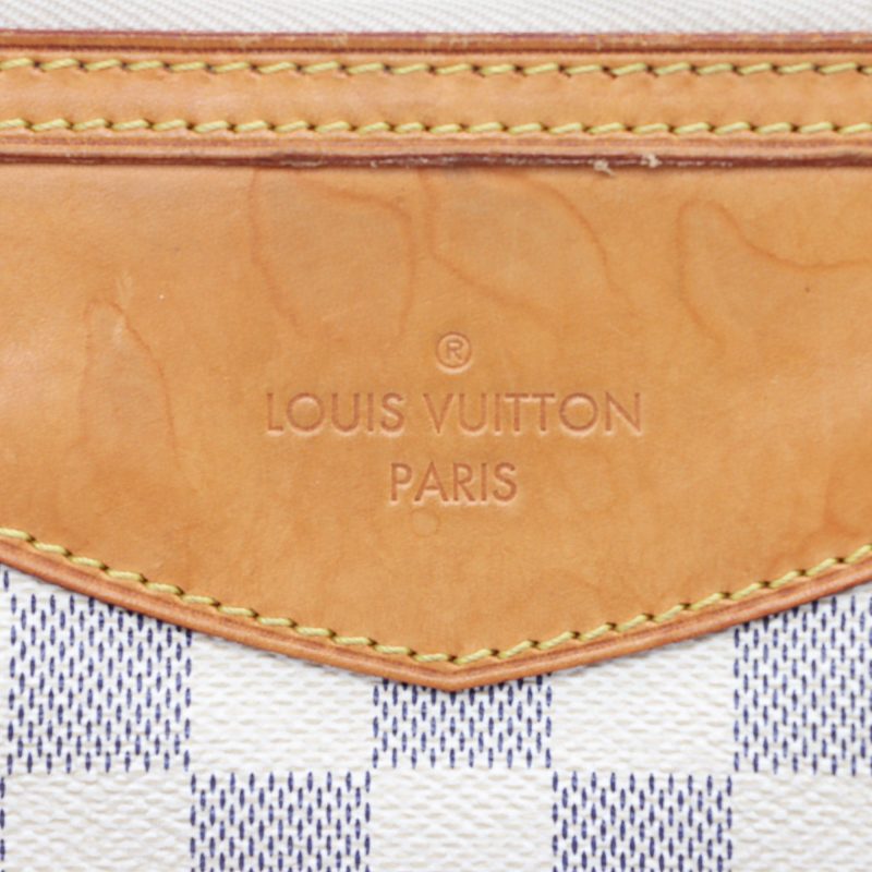 Louis Vuitton Damier Azur Siracusa PM Shoulder Bag (6FtYE4) - Image 9