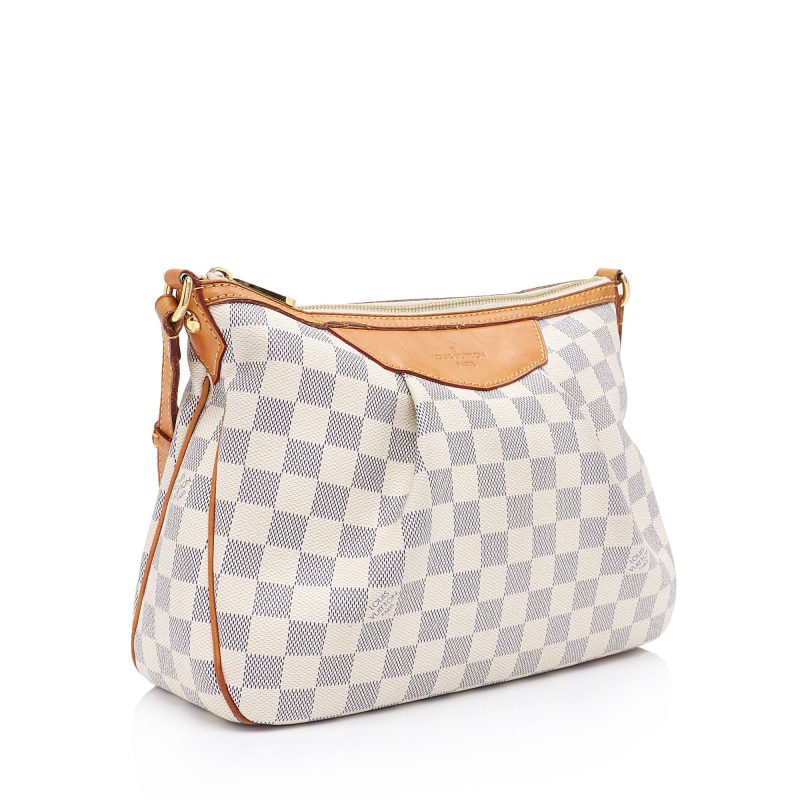 Louis Vuitton Damier Azur Siracusa PM Shoulder Bag (6FtYE4) - Image 2