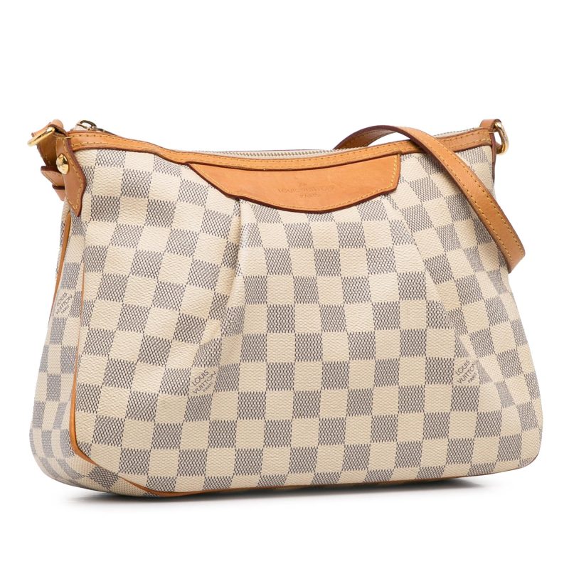 Louis Vuitton Damier Azur Siracusa PM (Yt2dIP) - Image 2