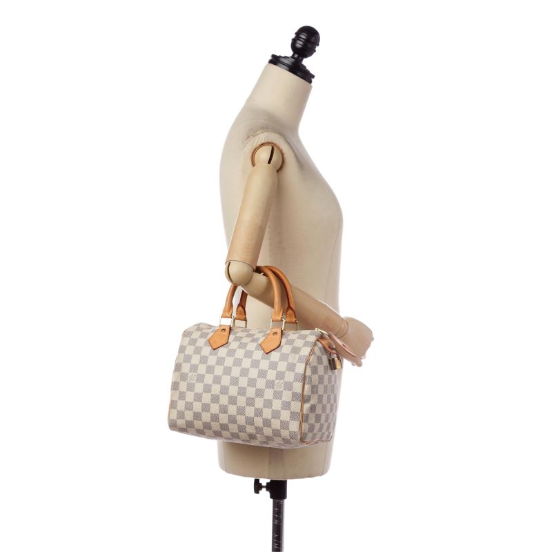 Louis Vuitton Damier Azur Speedy 25 (33433) - Image 6