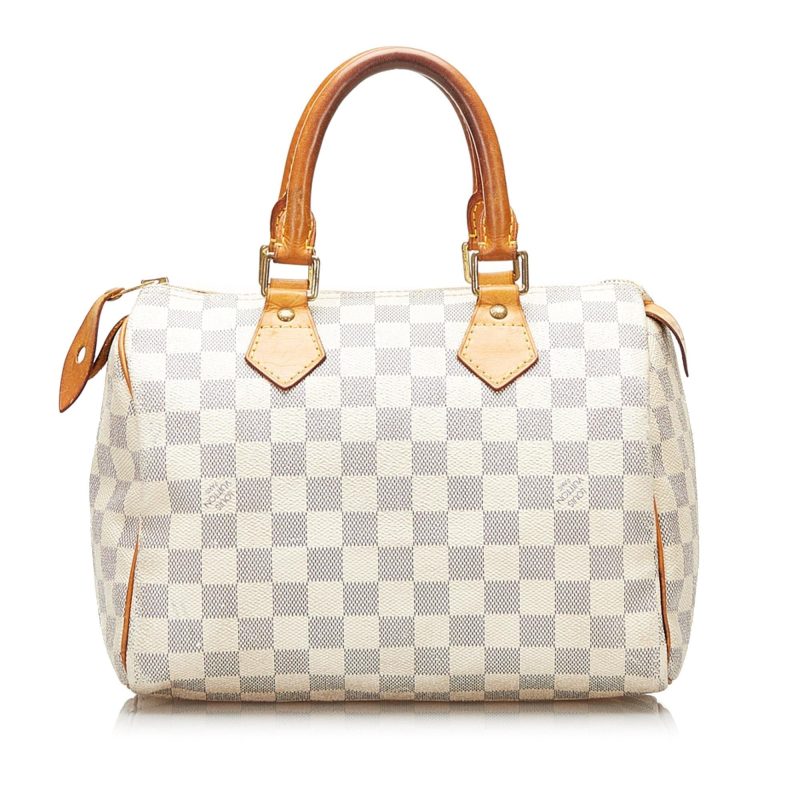 Louis Vuitton Damier Azur Speedy 25 35882) - Image 3