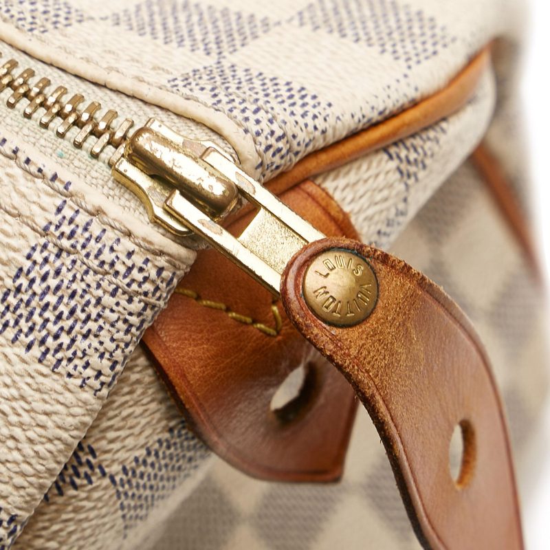 Louis Vuitton Damier Azur Speedy 25 35882) - Image 9